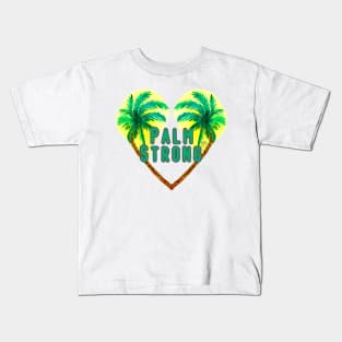 Palm Strong Original Art Kids T-Shirt